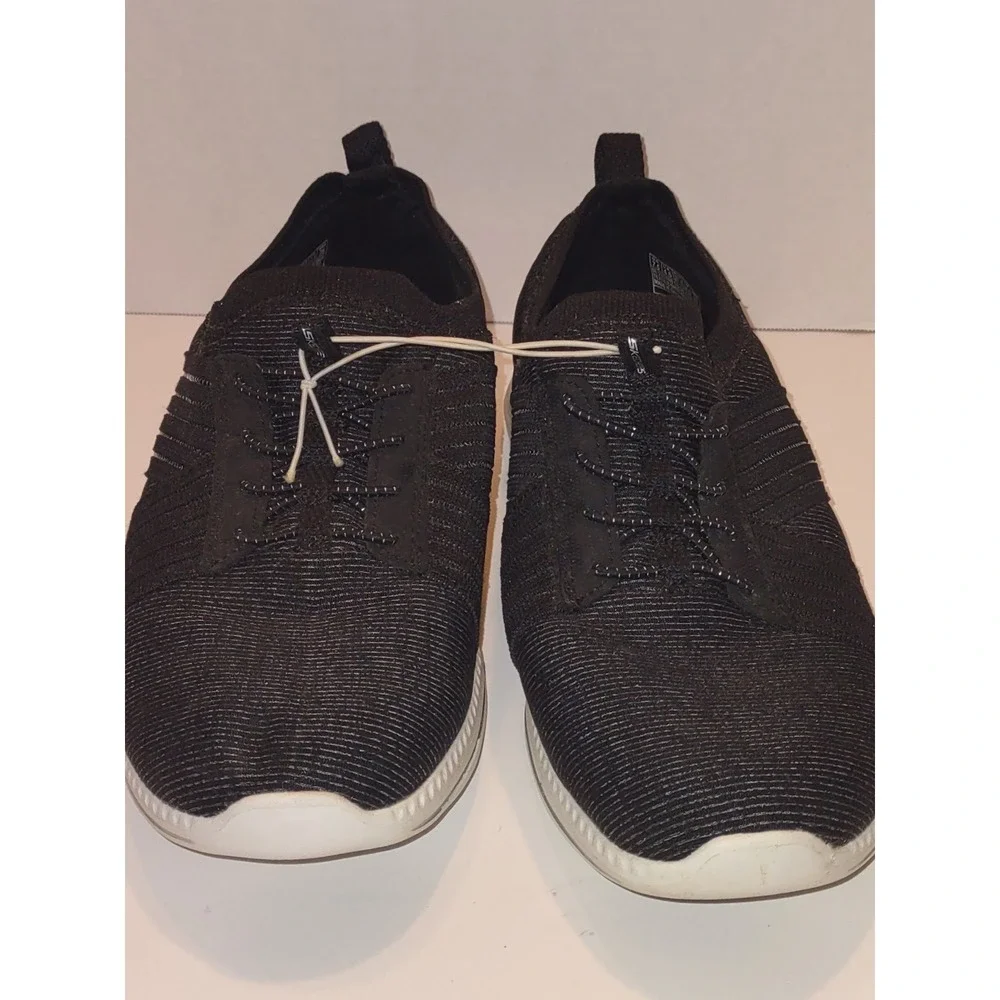 Skechers Womens City Pro Easy Moving Sneakers US 7.5 Black 23748S Excellent